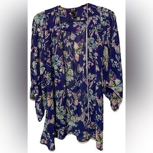 Forever21 L Floral Kimono